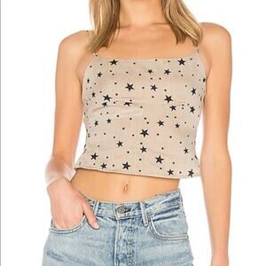By The Way. x Revolve Star Cropped Top Size XS